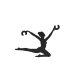 Dekoracyjny uchwyt BALLERINA umożliwiający regulację przewodu 11798 Nowodvorski