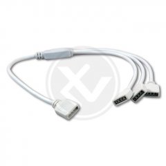 Rozgałężnik do taśm LED RGB 1gn. / 3gn. 1512 VIP Electro