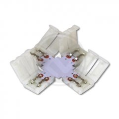 Złączka do taśmy LED kątowa 10mm typu X 1183 VIP Electro