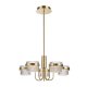 Żyrandol LED 40W TIARA PND-77362-5-40W-GD Italux