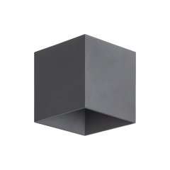 Lampa natynkowa ścienna LED 10W CUBE GRAY IP54 18086 TK Lighting