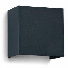 Lampa ścienna zewnętrzna LED 20W GAMBINO XL IP65 ciemnoszary AZ7092 Azzardo