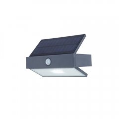 Lampa solarna zewnętrzna ścienna LED 2,3W z czujnikiem ruchu ARROW 6910601335 Lutec