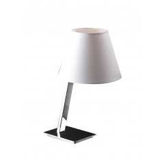 Lampa biurkowa biała / satyna ORLANDO 5103T / WHNM MaxLight