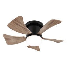 Wentylator sufitowy z oprawą LED 9W HINES 03609H Globo