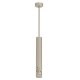 Beżowa lampa wisząca tuba TIBIA BUBLE 5736 Luminex