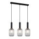 Lampa wisząca Antiola PND-5588-3M-BK+CL Italux