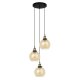 Lampa wisząca Cardena MDM-4330/3 GD+AMB Italux