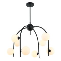 Lampa wisząca Celine MDM-3800 / 8 BK + W Italux