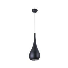 Lampa wisząca czarna DROP P0233 MaxLight