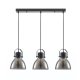 Lampa wisząca DARLENDA PND-22371-3-BK+SG Italux
