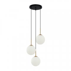 Lampa wisząca DEORE PND-5578-3S-BRO-BK Italux