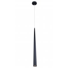 Lampa wisząca długa czarna SLIM P0004 MaxLight