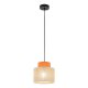 Lampa wisząca DUO JUTA ORANGE 3255 TK Lighting