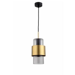 Lampa wisząca dymna długa Miele LP-866 / 1P L SM / GD Light Prestige
