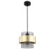 Lampa wisząca dymna duża Miele LP-866/1P SM/GD Light Prestige