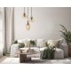 Lampa wisząca FANDA PND-31882-3A-GD-AMB Italux