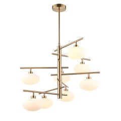 Lampa wisząca Fiorenzo MDM3661-8 BRO + W Italux