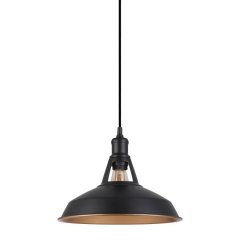 Lampa wisząca Freya MDM-2315 / 1 M BK + GD Italux