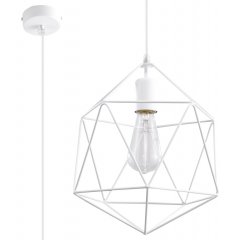 Lampa wisząca GASPARE Biała SL.0290 Sollux