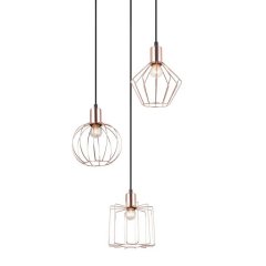 Lampa wisząca Gervais MDM-3345-3 BK + COP Italux