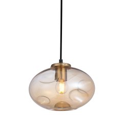 Lampa wisząca HATELLA PND-112038-1-BRO + AMB Italux