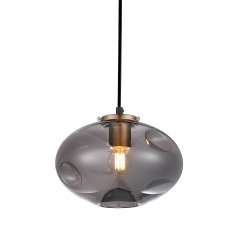 Lampa wisząca HATELLA PND-112038-1-BRO + SG Italux