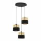 Lampa wisząca HILTON BLACK/GOLD 4349 TK Lighting
