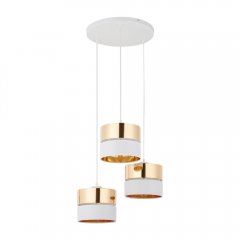 Lampa wisząca HILTON WHITE / GOLD 4774 TK Lighting