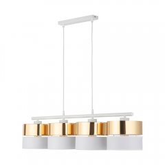 Lampa wisząca HILTON WHITE / GOLD 4775 TK Lighting