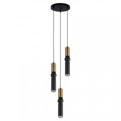 Lampa wisząca ISIDORA PND-14290-3-BRO-BK Italux
