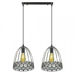 Lampa wisząca KLATKA 6802 / 2 ZWIS -01 Elem