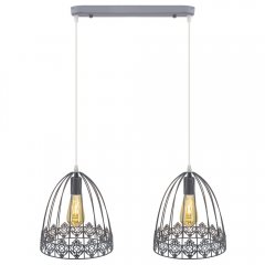 Lampa wisząca KLATKA 6802 / 2 ZWIS - 02 Elem