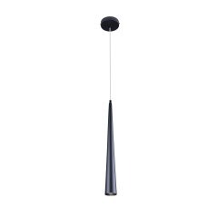 Lampa wisząca krótka czarna SLIM P0002 MaxLight