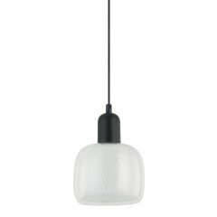 Lampa wisząca LAMEZIA PND-67594-1-BK + CL Italux
