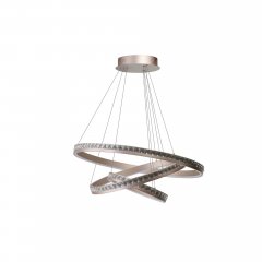 Lampa wisząca LED 108W CAMELIA 40 + 60 + 80 różowe złoto AZ6769 Azzardo