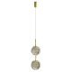 Lampa wisząca LED 12W EUFORIA złota AZ6736 Azzardo