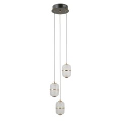 Lampa wisząca LED 15W ALANI PND-34375-3-BK Italux
