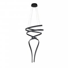 Lampa wisząca LED 167W RIBANA czarna AZ6780 Azzardo