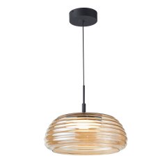 Lampa wisząca LED 20W LOCULI PND-24040-BK-AMB Italux