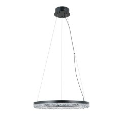 Lampa wisząca LED 22W BARLO PND-34526-M-BK Italux