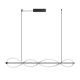 Lampa wisząca LED 25W PESCARA czarna AZ6745 Azzardo