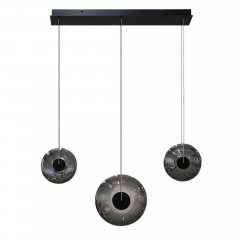Lampa wisząca LED 27W ANDORA LINE SMOKY dymny AZ6885 Azzardo