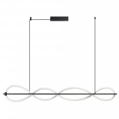 Lampa wisząca LED 33W PESCARA czarna AZ6746 Azzardo