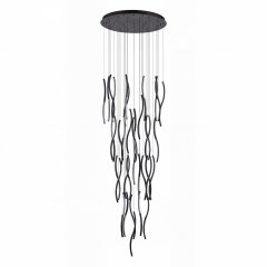 Lampa wisząca LED 345W FLOW czarna AZ6819 Azzardo