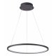 Lampa wisząca LED 48W VINOLA PND-56135B-080RPC-BK-3KS4K-TRDIMM Italux