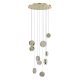 Lampa wisząca LED 52W EUFORIA złota AZ6739 Azzardo