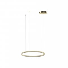 Lampa wisząca LED 55W HALO + REMOTE CONTROL złota AZ6473 Azzardo