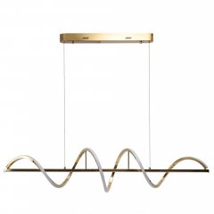 Lampa wisząca LED 55W MEMPHIS złota AZ6814 Azzardo