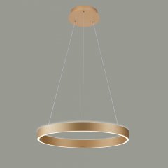 Lampa wisząca LED 60W BRASCO UP DOWN PND-56215D-060RPC-GD-3KS4K-TRDIMM Italux